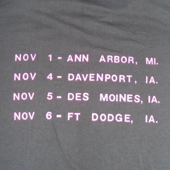 GARY RICHRATH Tshirt, M/L, 1990, REO Speedwagon - Picture 6 of 9